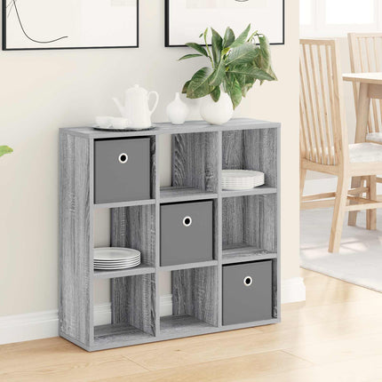 Sideboard med skuffe Grå Sonoma 73,5 x 24 x 69,5 cm