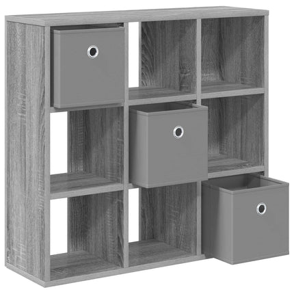 Sideboard med skuffe Grå Sonoma 73,5 x 24 x 69,5 cm