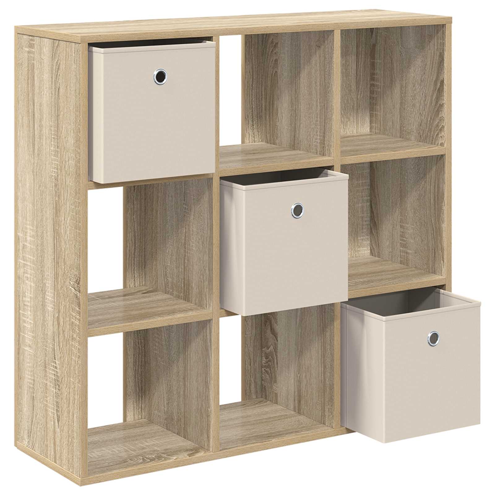 Sideboard med skuffe Sonoma eg 88,5 x 29 x 84,5 cm