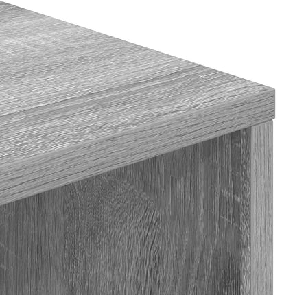 Sideboard med skuffe Grå Sonoma 88,5 x 29 x 84,5 cm