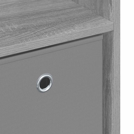 Sideboard med skuffe Grå Sonoma 88,5 x 29 x 84,5 cm
