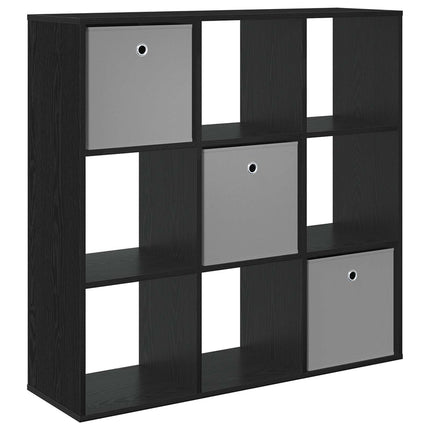 Sideboard med skuffe Sort eg 102 x 31 x 99,5 cm