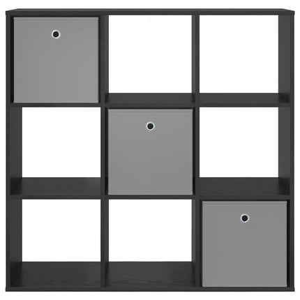 Sideboard med skuffe Sort eg 102 x 31 x 99,5 cm