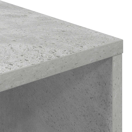 Sideboard med skuffe Beton Grå 102 x 31 x 99,5 cm