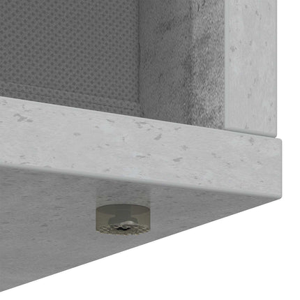 Sideboard med skuffe Beton Grå 102 x 31 x 99,5 cm