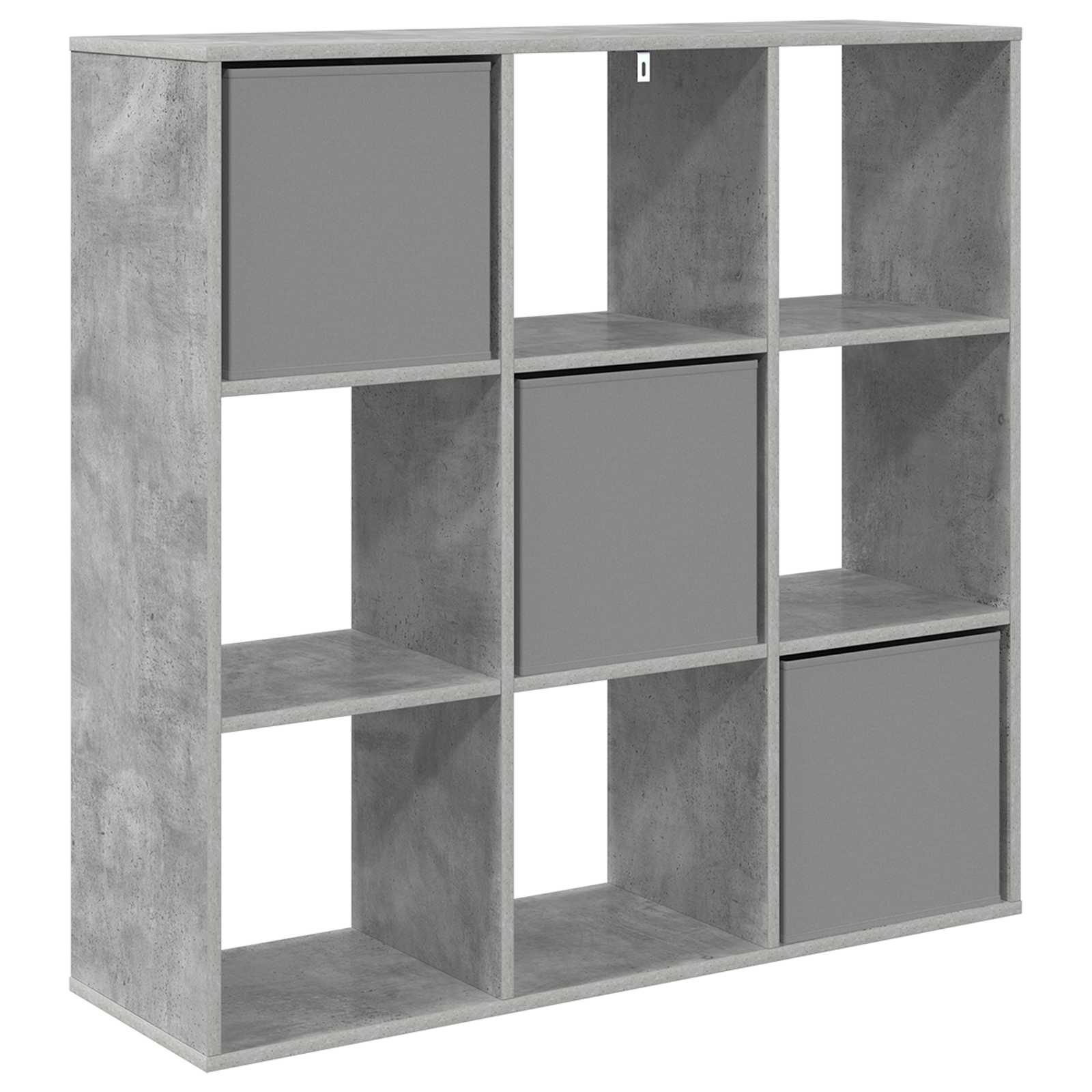 Sideboard med skuffe Beton Grå 102 x 31 x 99,5 cm