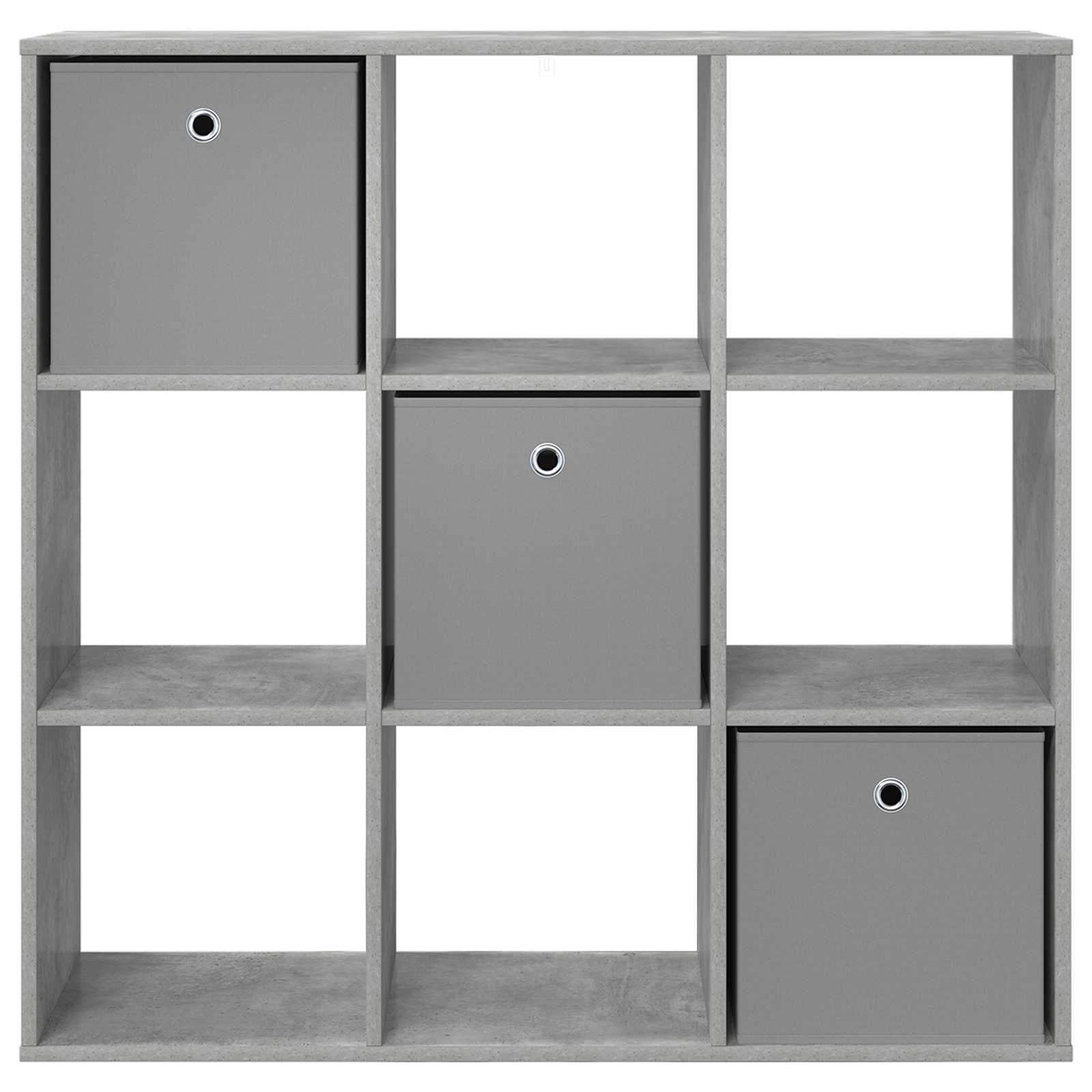 Sideboard med skuffe Beton Grå 102 x 31 x 99,5 cm