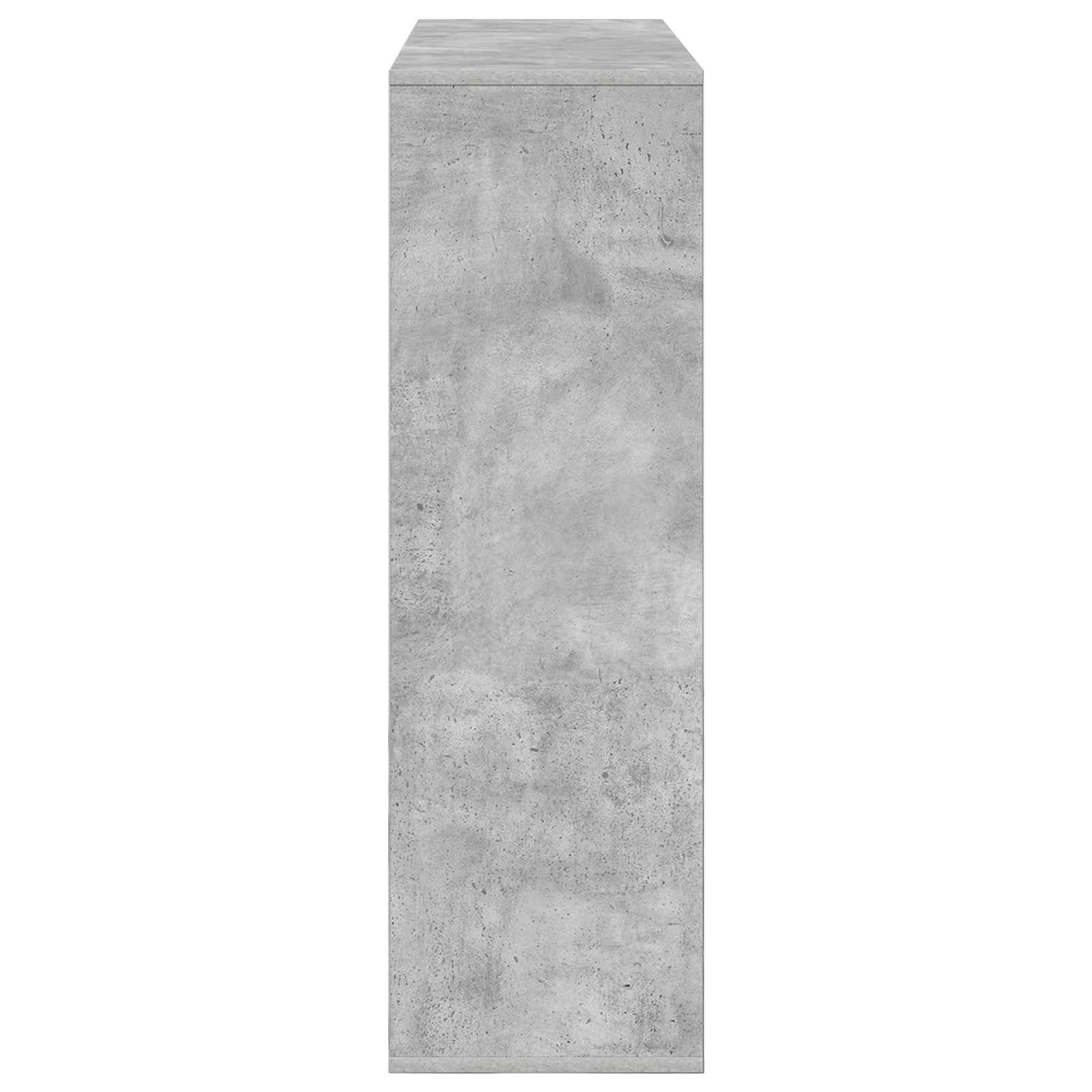 Sideboard med skuffe Beton Grå 102 x 31 x 99,5 cm