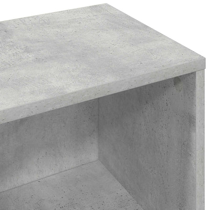 Sideboard med skuffe Beton Grå 73,5 x 22,5 x 53,5 cm