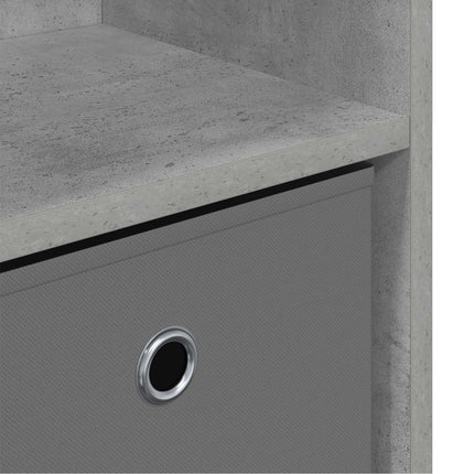 Sideboard med skuffe Beton Grå 73,5 x 22,5 x 53,5 cm