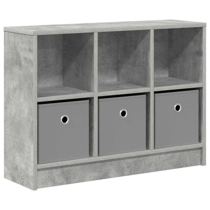 Sideboard med skuffe Beton Grå 73,5 x 22,5 x 53,5 cm