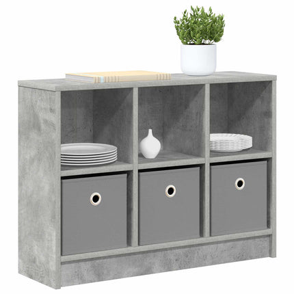 Sideboard med skuffe Beton Grå 73,5 x 22,5 x 53,5 cm