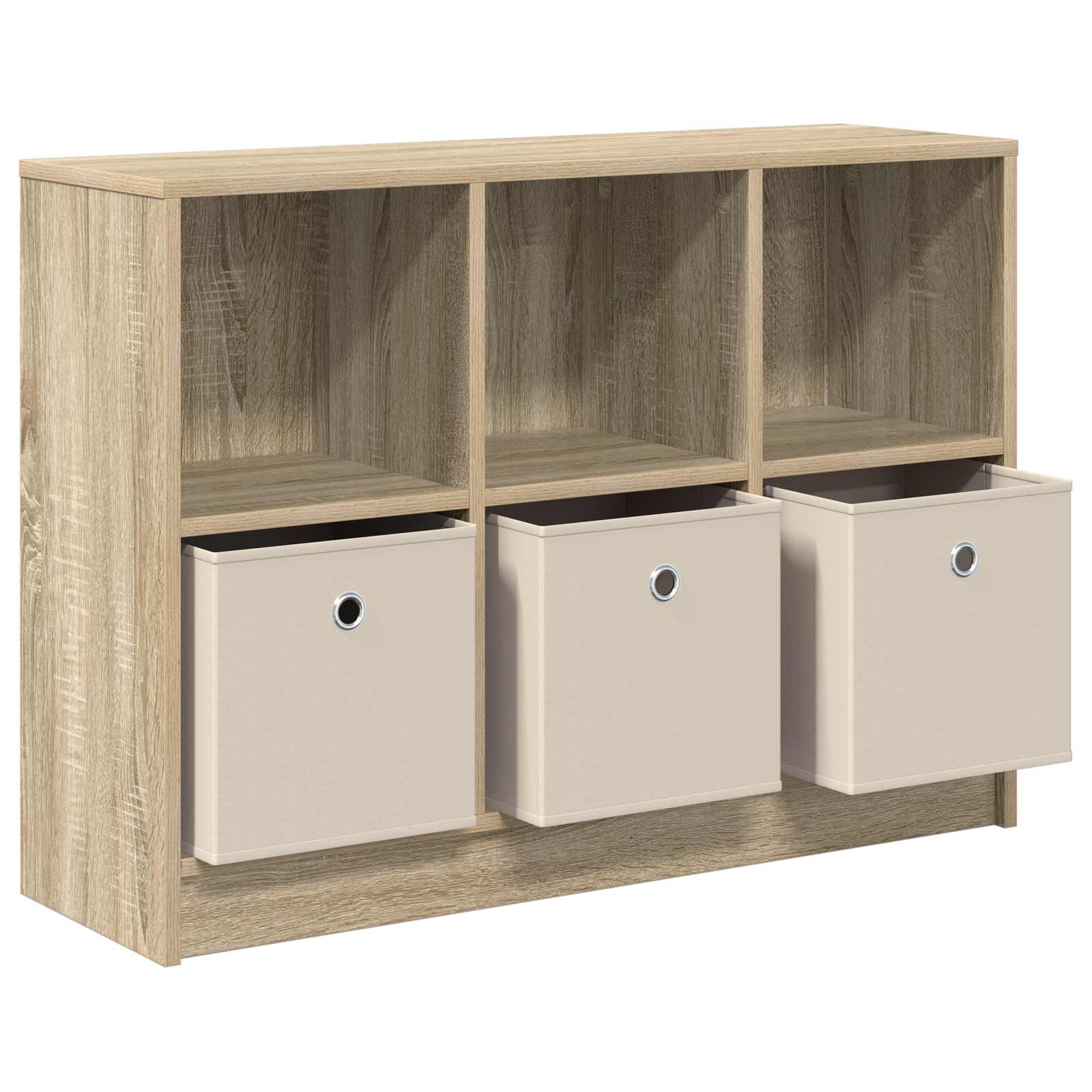 Sideboard med skuffe Sonoma eg 88,5 x 27,5 x 63,5 cm