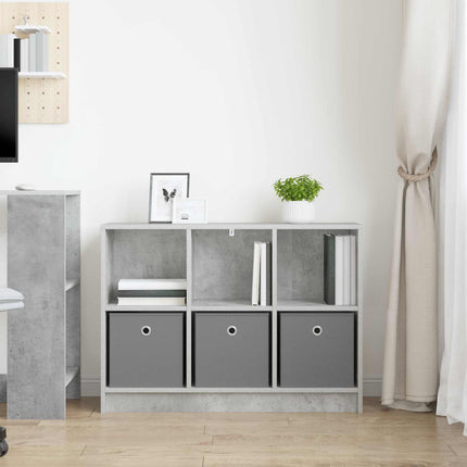 Sideboard Beton Grå 88,5 x 27,5 x 63,5 cm