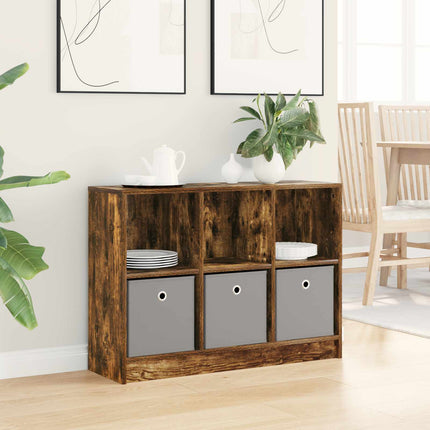 Sideboard med skuffe Røget eg 88,5 x 27,5 x 63,5 cm