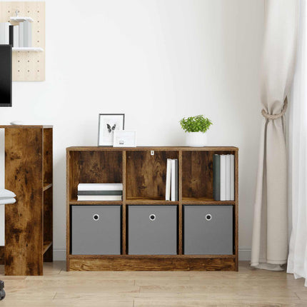 Sideboard med skuffe Røget eg 88,5 x 27,5 x 63,5 cm