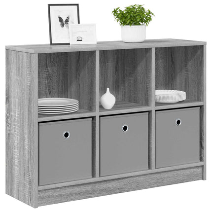 Sideboard Grå Sonoma 88,5 x 27,5 x 63,5 cm