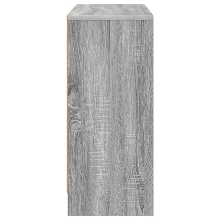 Sideboard Grå Sonoma 88,5 x 27,5 x 63,5 cm