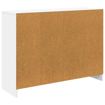 Sideboard med skuffe Hvid 102 x 32 x 73,5 cm