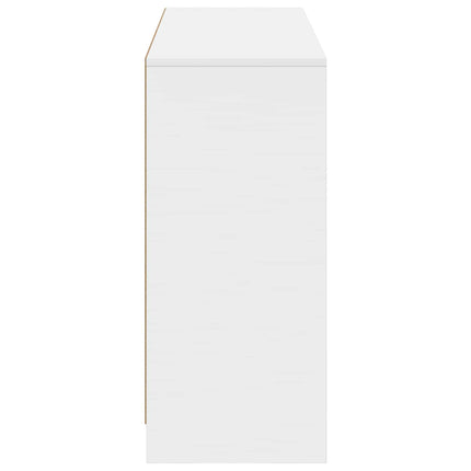 Sideboard med skuffe Hvid 102 x 32 x 73,5 cm