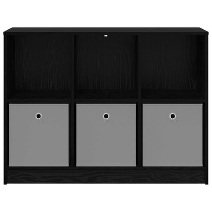 Sideboard med skuffe Sort eg 102 x 32 x 73,5 cm