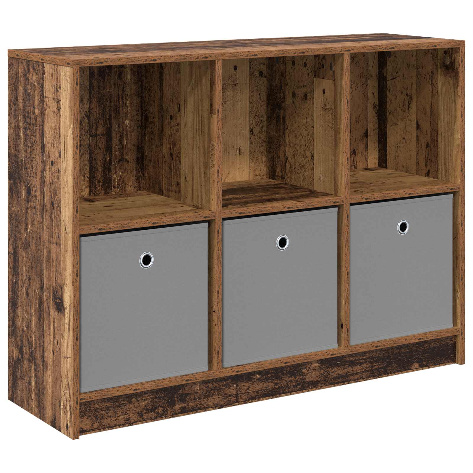 Sideboard med skuffe Gammelt træ 102 x 32 x 73,5 cm
