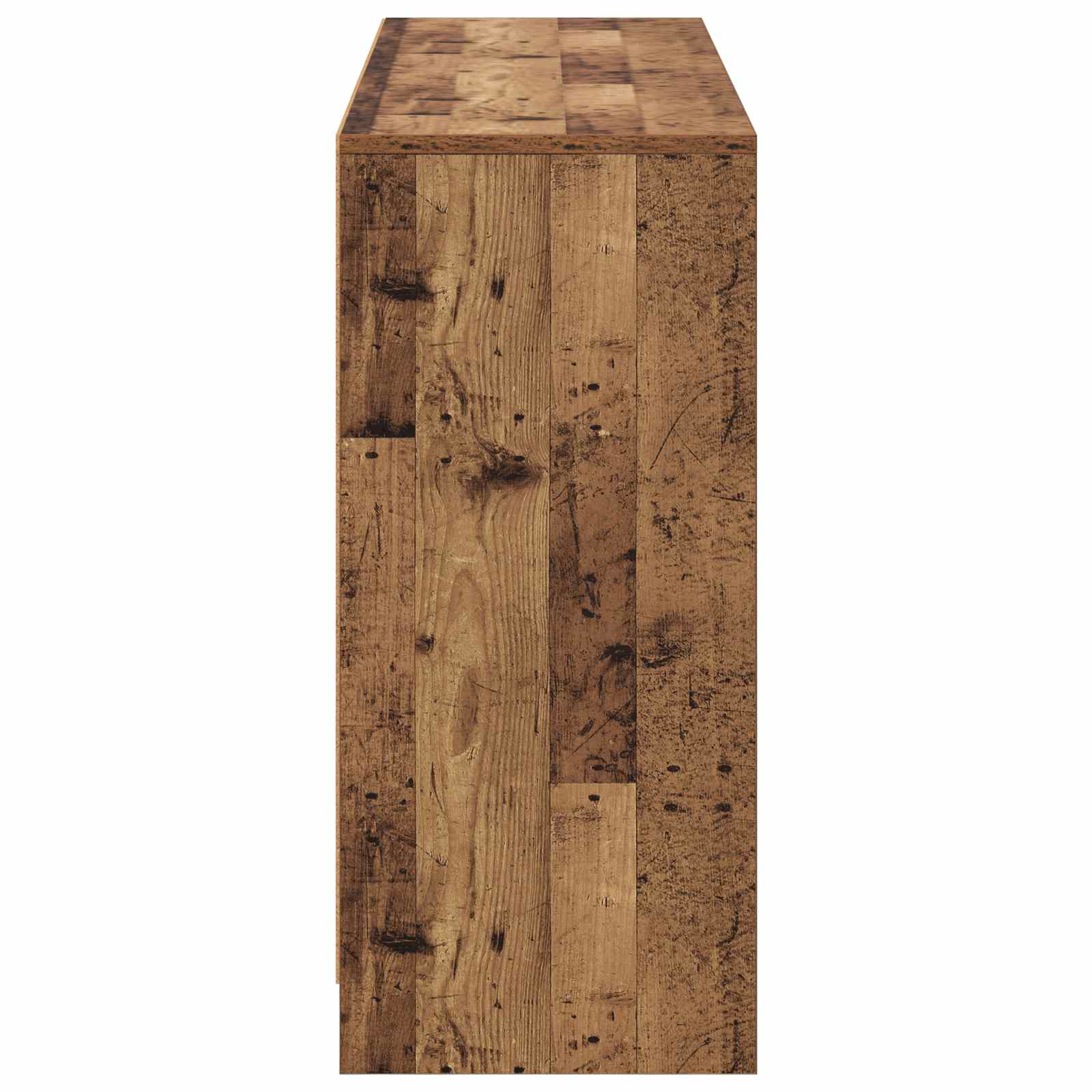 Sideboard med skuffe Gammelt træ 102 x 32 x 73,5 cm