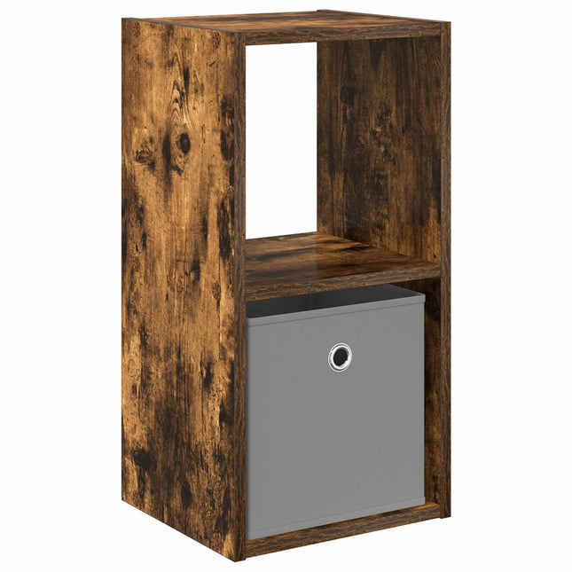 Sengebord Røget eg 30,5 x 27 x 59,5 cm Konstrueret træ