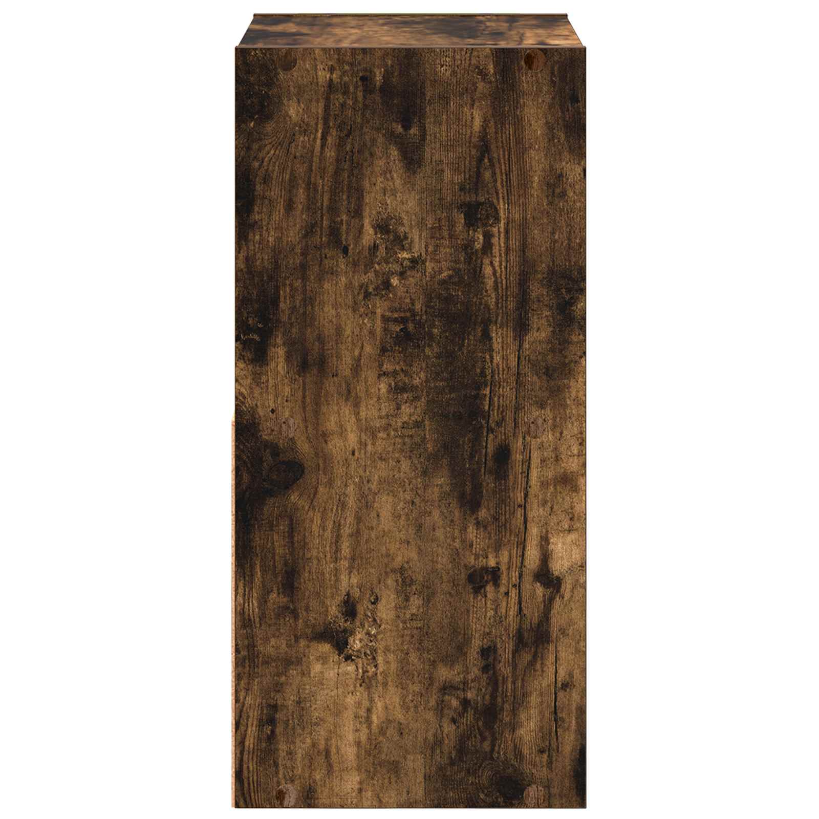 Sengebord 2 pcs Røget eg 35 x 32 x 68,5 cm Konstrueret træ