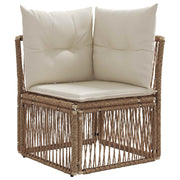 Hjørnesofa enhed Beige polyrattan