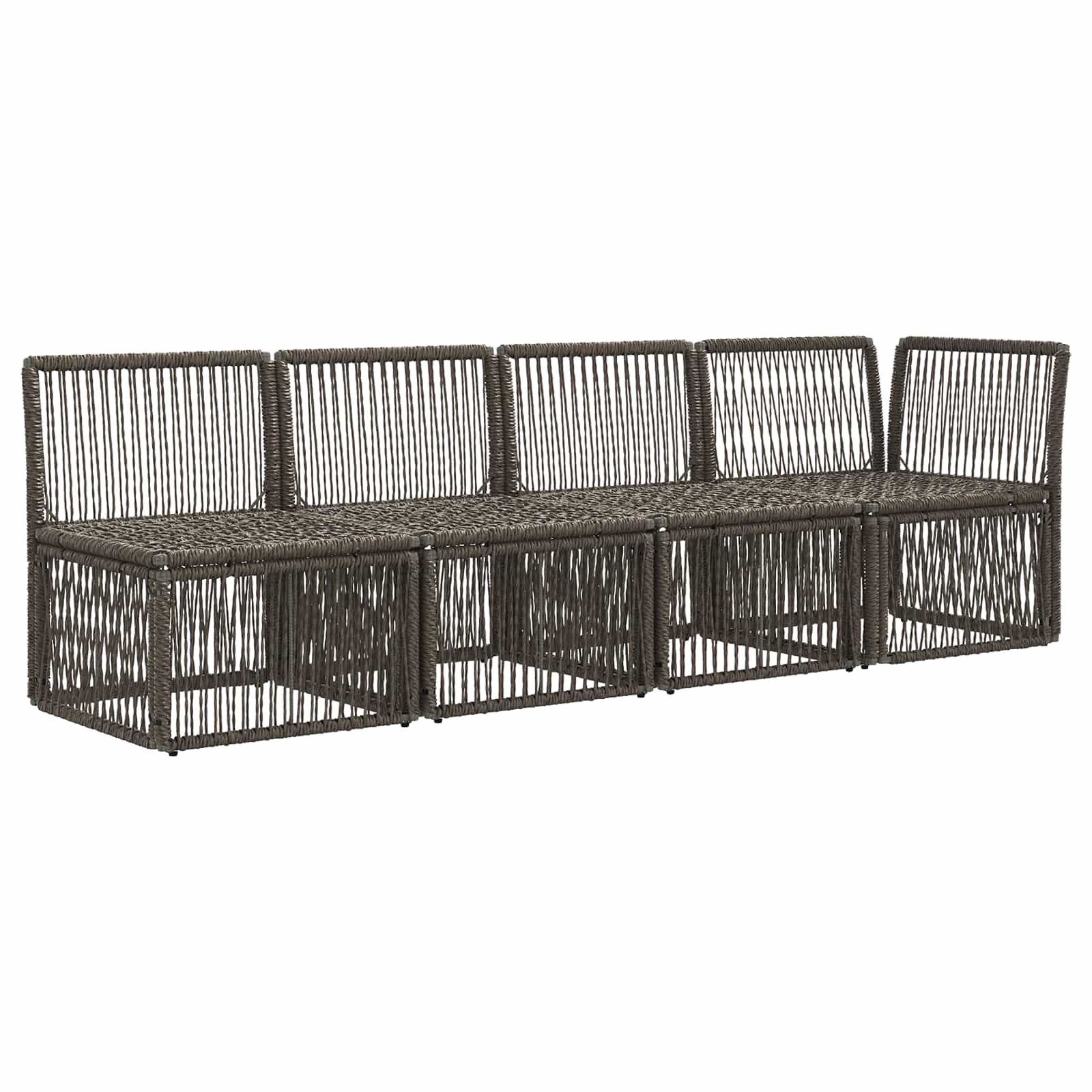 4-personers sofa med venstre arm 4 pcs 4-Antal sæder Grå