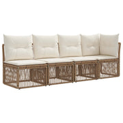 4-personers sofa med venstre arm 4 pcs 4-Antal sæder Beige