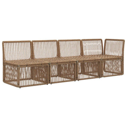 4-personers sofa med venstre arm 4 stk. 4-Antal sæder Beige