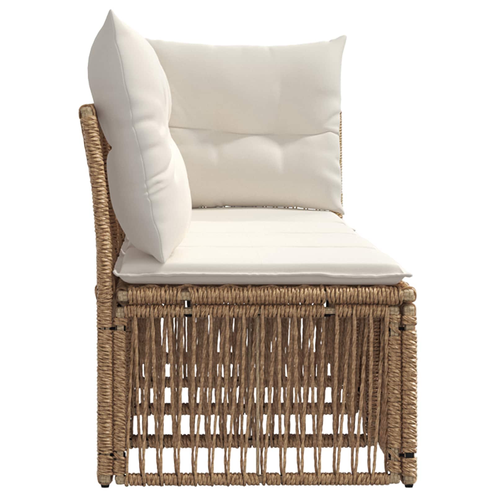 4-personers sofa med venstre arm 4 pcs 4-Antal sæder Beige