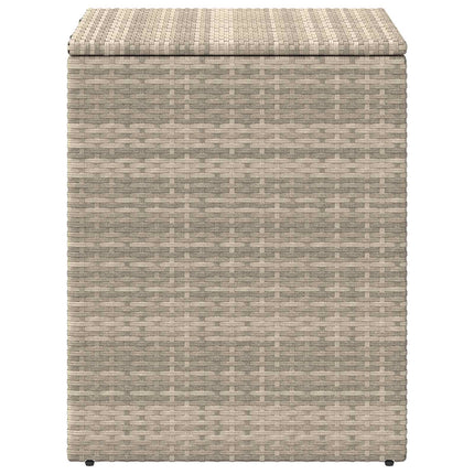 Pude kasse Lysegrå 55 x 55 x 69 cm polyrattan