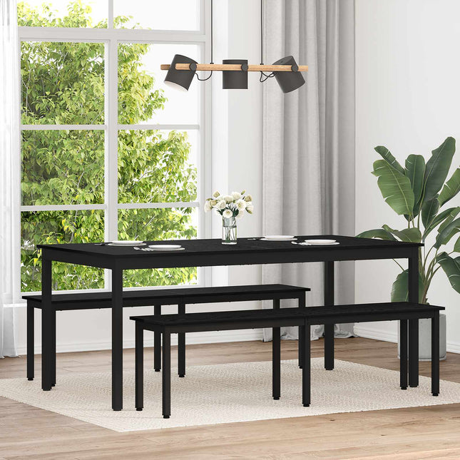 Spiseborde 2 pcs 180 x 90 x 75 cm Konstrueret træ