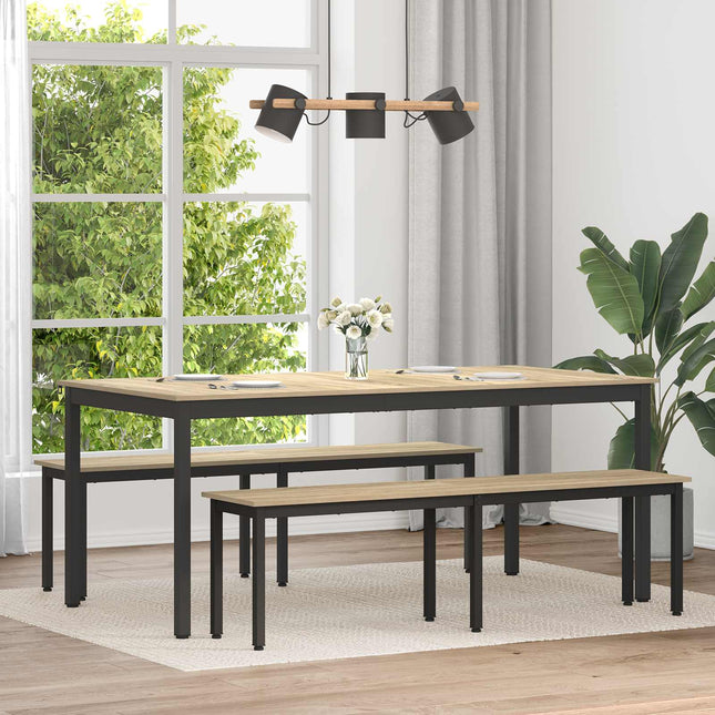 Spiseborde 2 pcs 180 x 90 x 75 cm Konstrueret træ