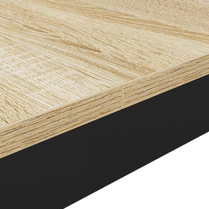 Spiseborde 2 pcs 200 x 100 x 75 cm Konstrueret træ
