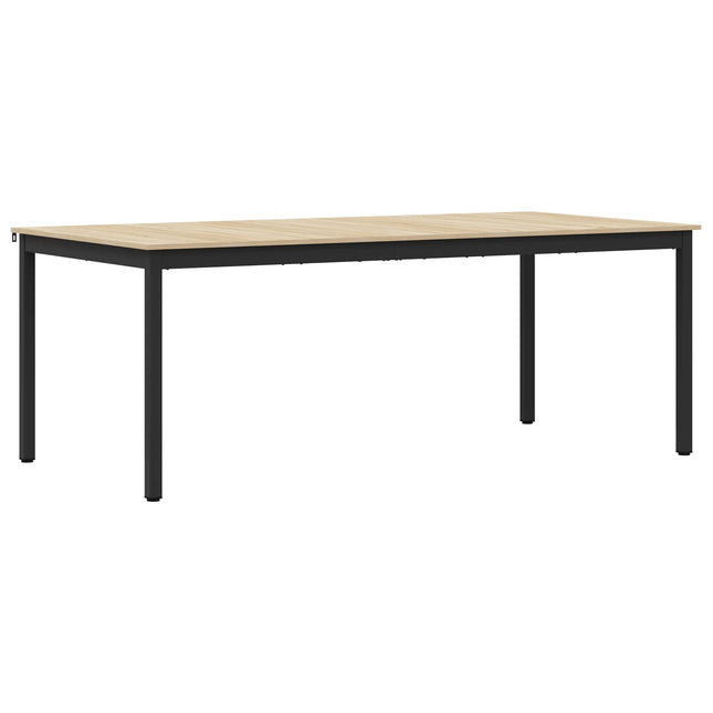 Spiseborde 2 pcs 200 x 100 x 75 cm Konstrueret træ