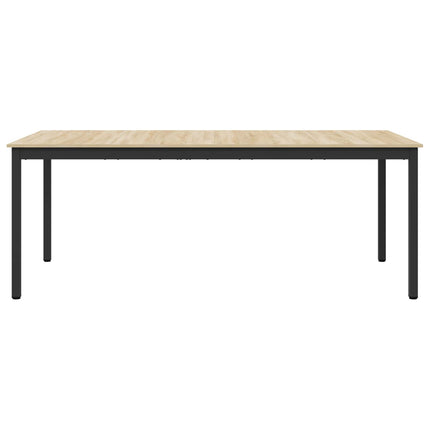 Spiseborde 2 pcs 200 x 100 x 75 cm Konstrueret træ