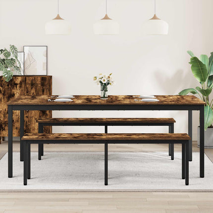 Spiseborde 2 pcs 200 x 100 x 75 cm Konstrueret træ