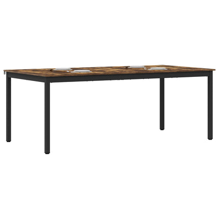 Spiseborde 2 pcs 200 x 100 x 75 cm Konstrueret træ