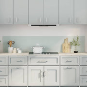 Køkken bagvæg 2 pcs Hvid 100 x 40 cm hærdet glas