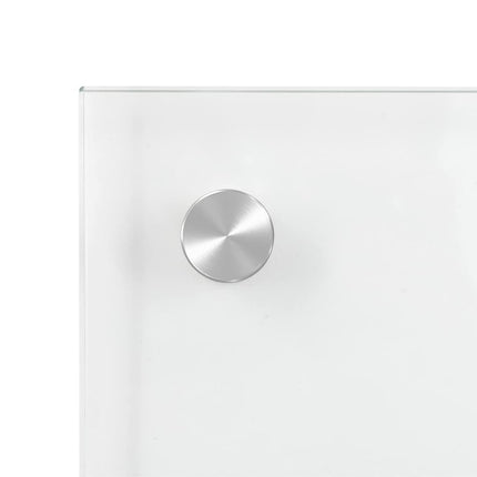 Køkkenbacksplash 2 stk. Transparent 90 x 40 cm hærdet glas