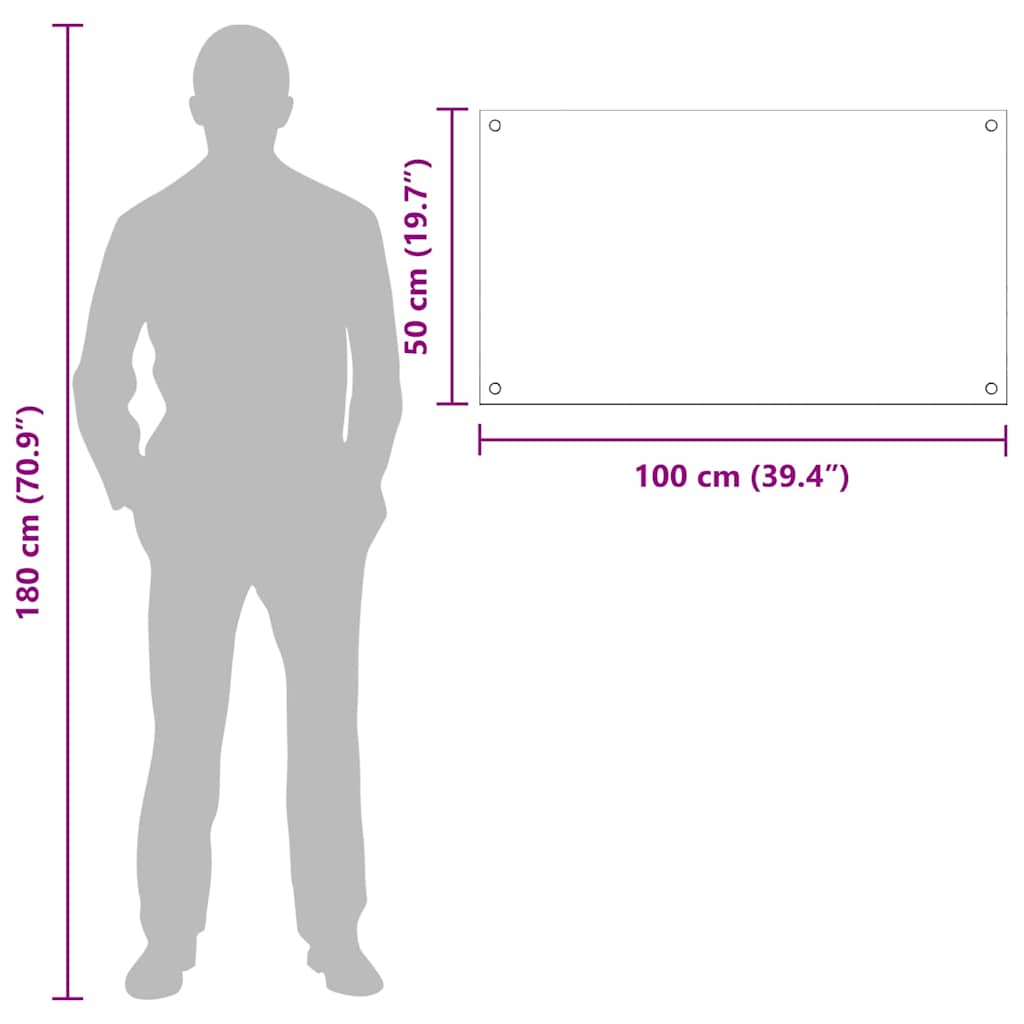 Køkken bagvæg 2 pcs Gul 100 x 50 cm hærdet glas