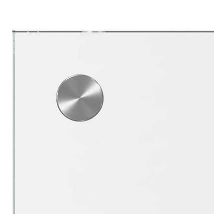 Køkkenbacksplash 2 stk. Transparent 70 x 40 cm hærdet glas