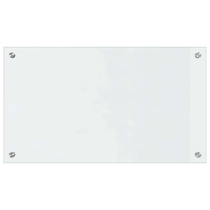 Køkkenbacksplash 2 stk. Transparent 70 x 40 cm hærdet glas