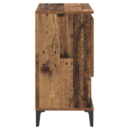 Sideboards 2 stk. Gammelt træ 60 x 35 x 70 cm Konstrueret træ