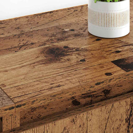 Sideboards 2 pcs Gammelt træ 60 x 35 x 70 cm Konstrueret træ