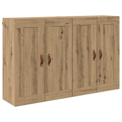 Væghængt skab 2 pcs Artisan Egetræ 69,5 x 34 x 90 cm